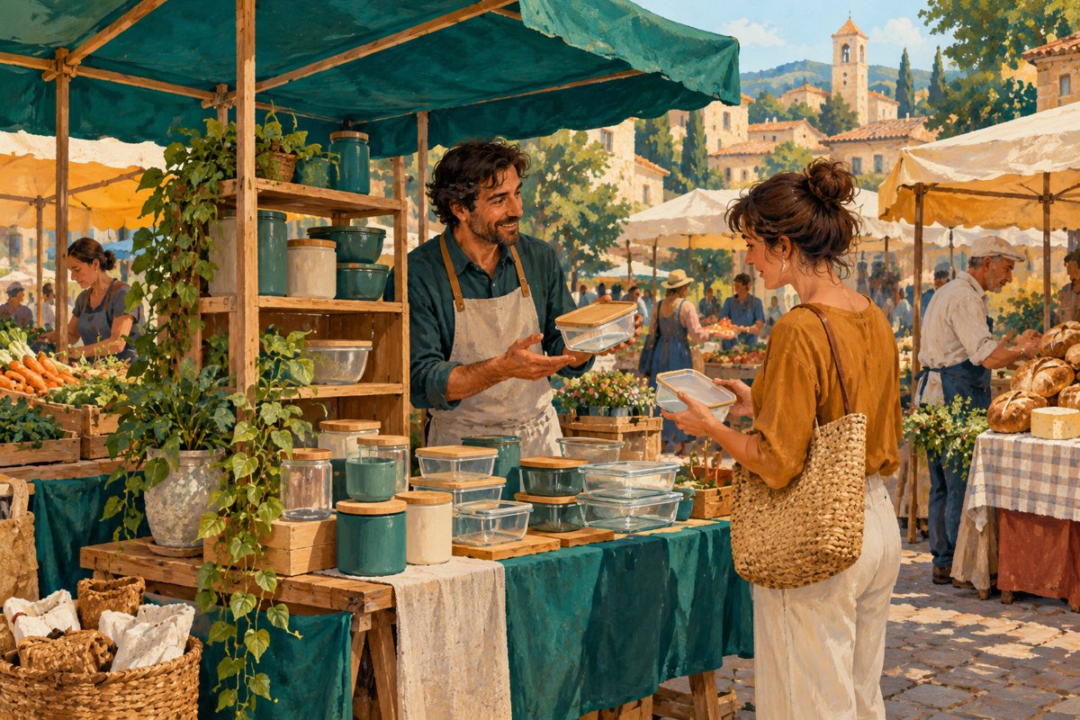 AI illustration: a distinct market offer