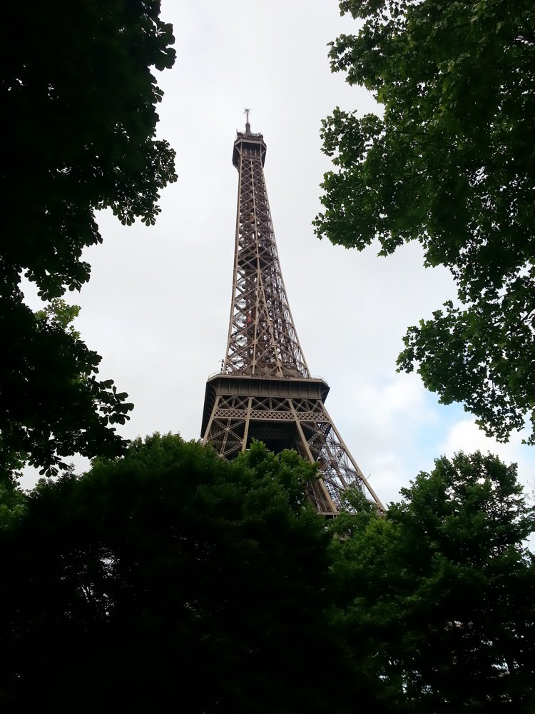 Eiffel Tower, Paris, photographed by day