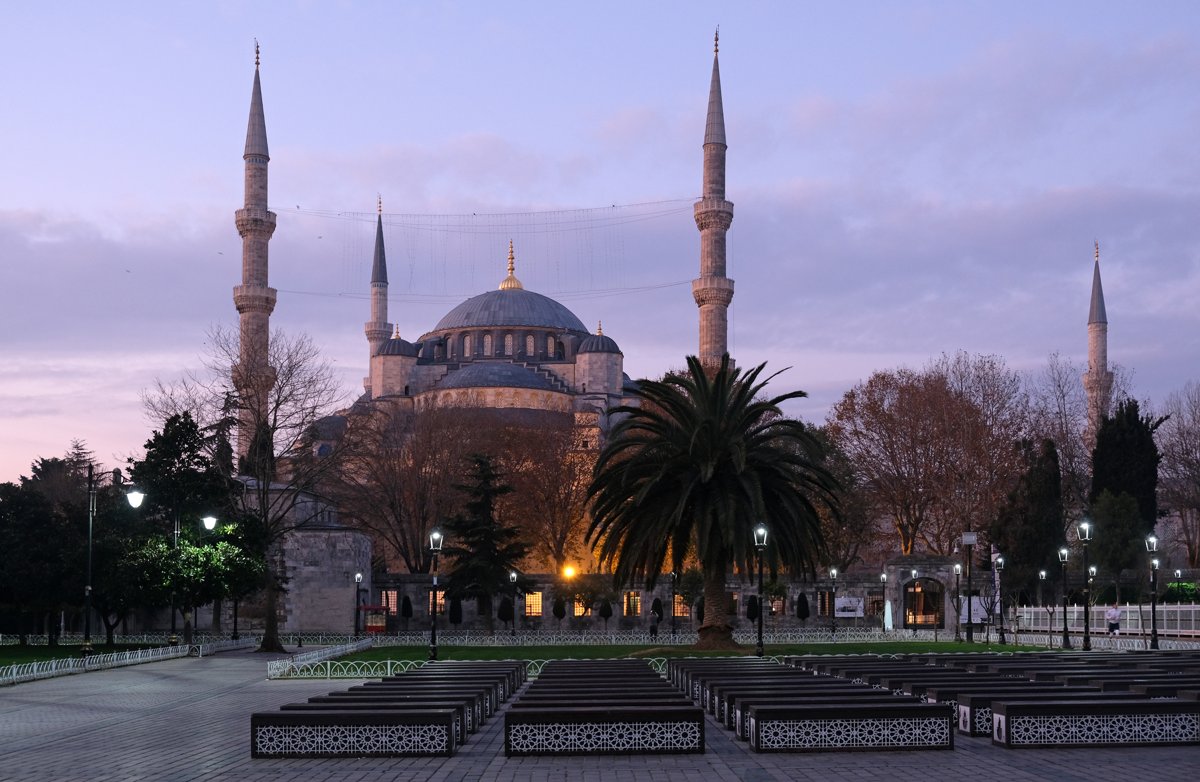 Blue Mosque, Istanbul, photographed in 2022
