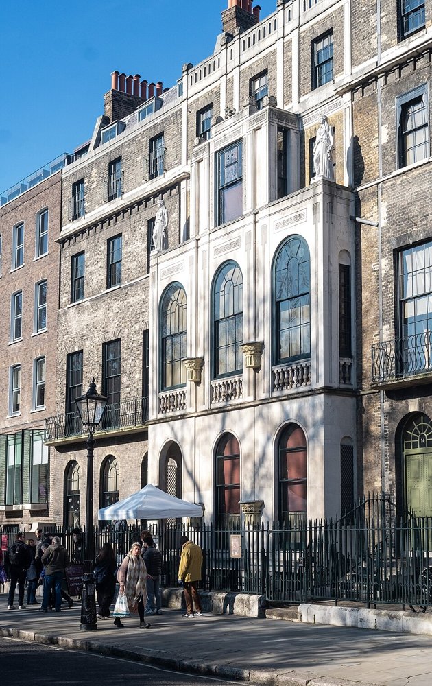 Sir John Soane’s Museum exterior.