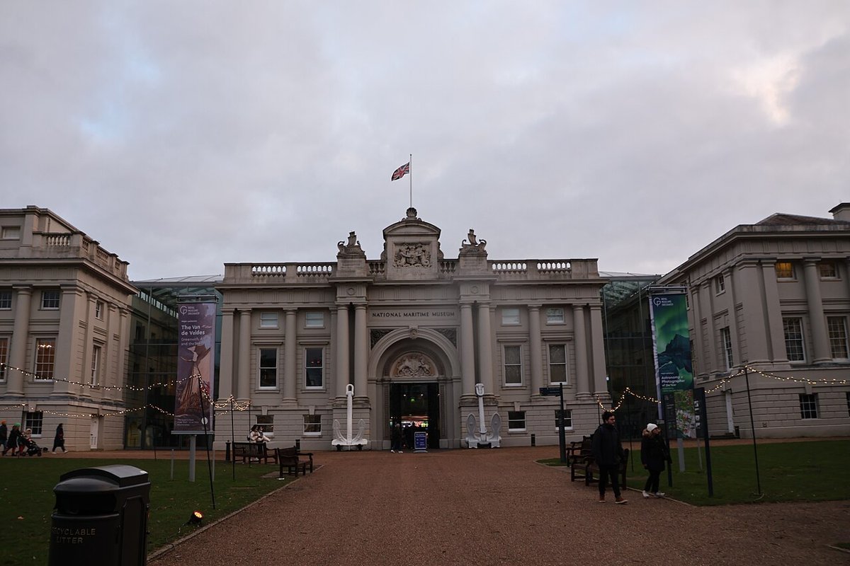 National Maritime Museum exterior, Greenwich.