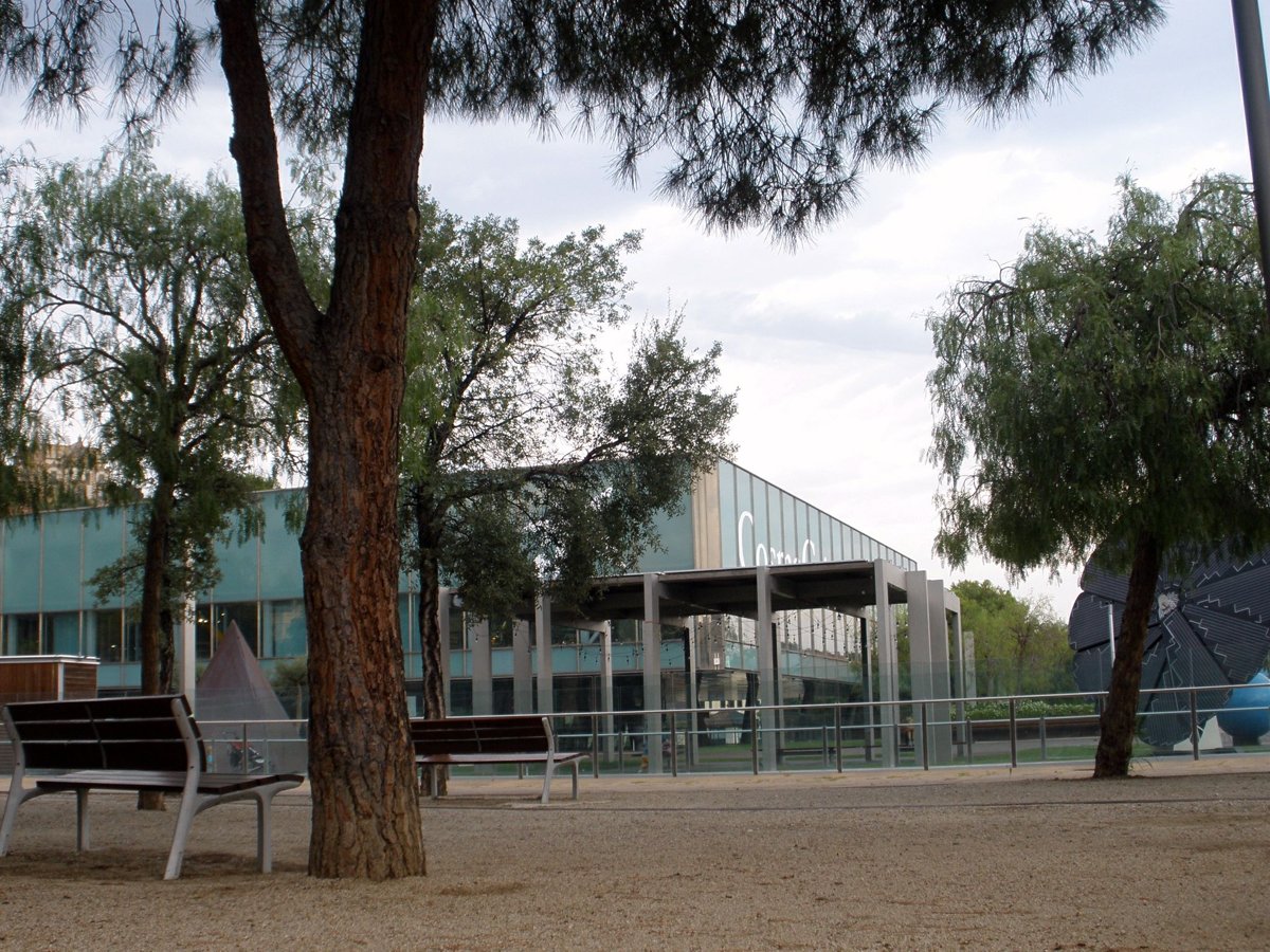 CosmoCaixa exterior; archive photo.