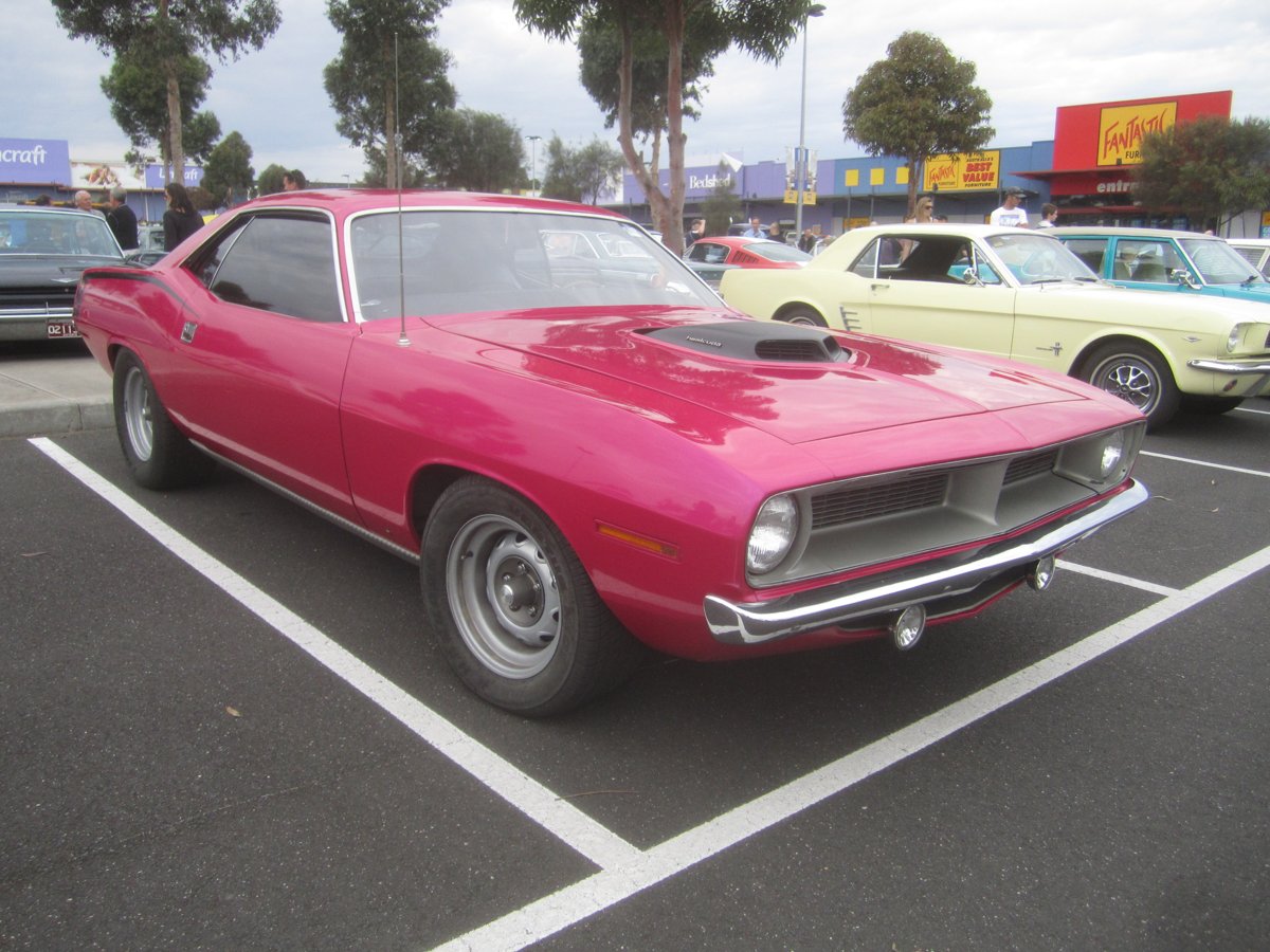 1970 Plymouth Hemi ’Cuda — ejemplar fotografiado