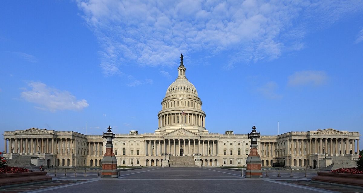 East side of the United States Capitol.
