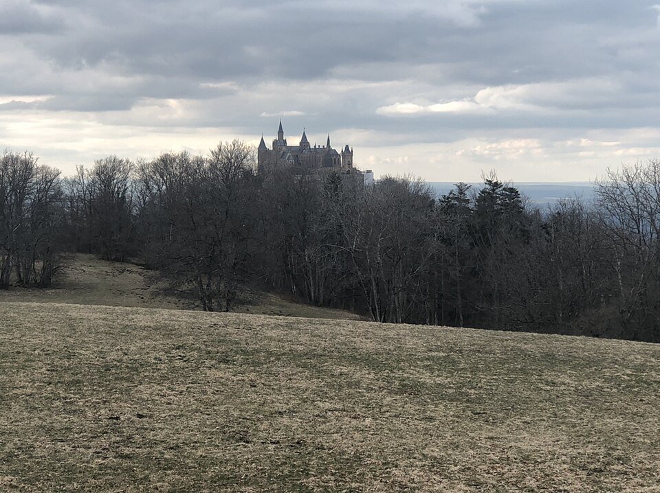 Hohenzollern’s hilltop silhouette.