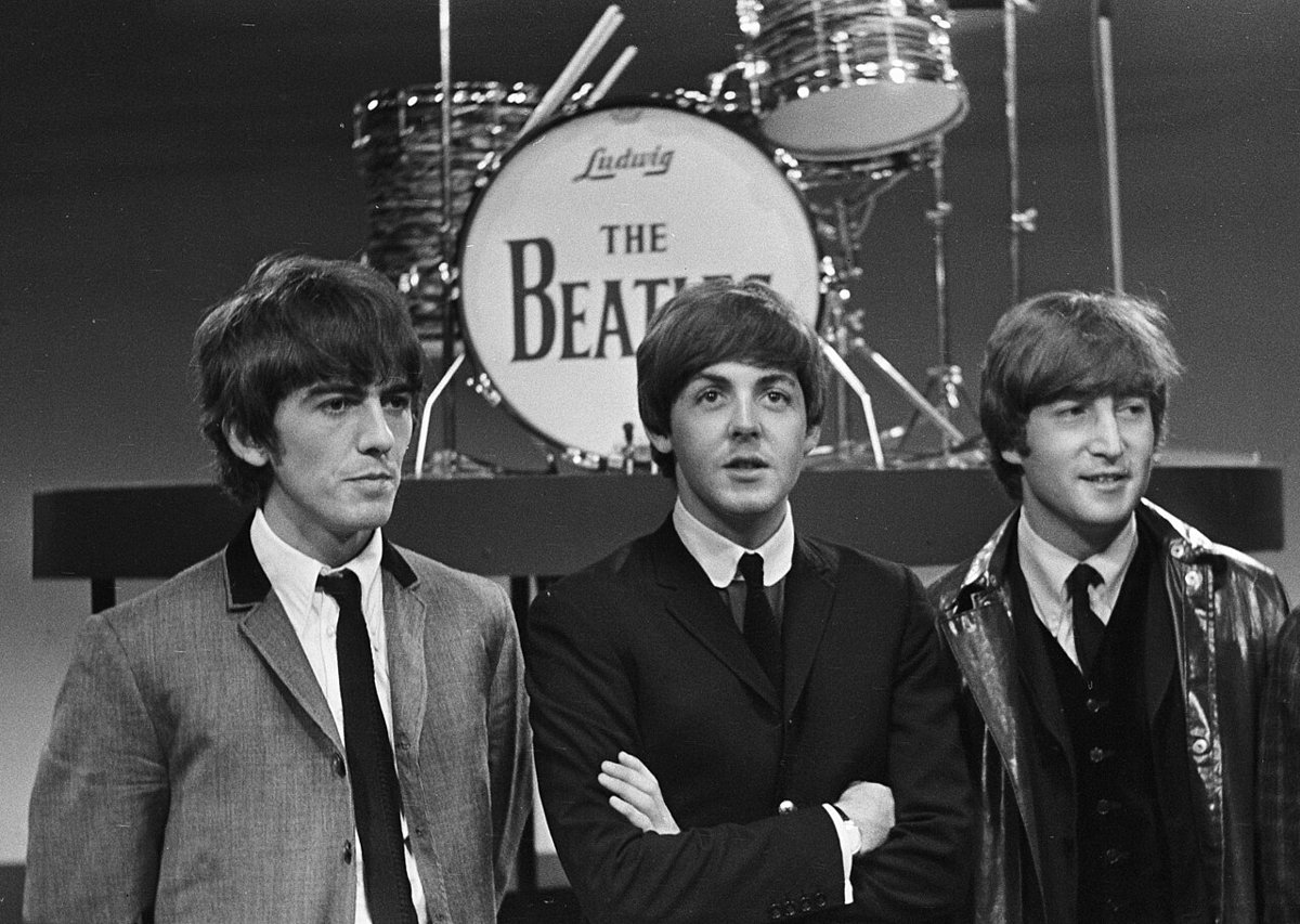 The Beatles in Hillegom, 1964, with stand-in drummer Jimmie Nicol · Eric Koch / Anefo / Nationaal Archief · CC BY-SA 3.0 nl