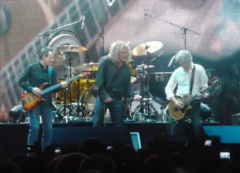 Led Zeppelin’s 2007 London reunion, with Jason Bonham on drums · p_a_h · CC BY 2.0