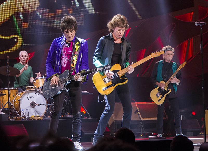 The Rolling Stones onstage at Summerfest, 2015 · Jim Pietryga · CC BY-SA 4.0
