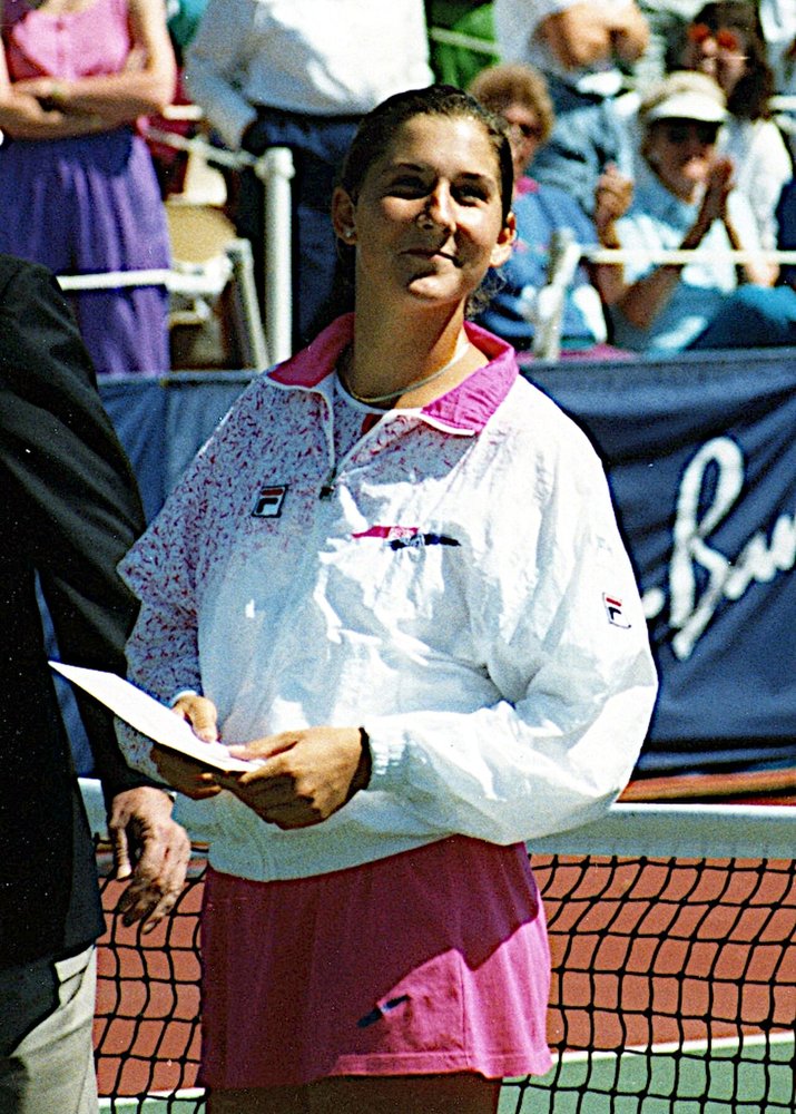 Monica Seles.