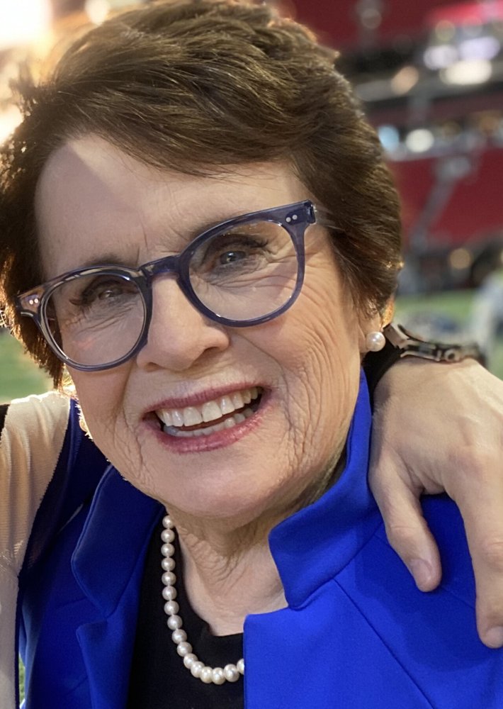 Billie Jean King.