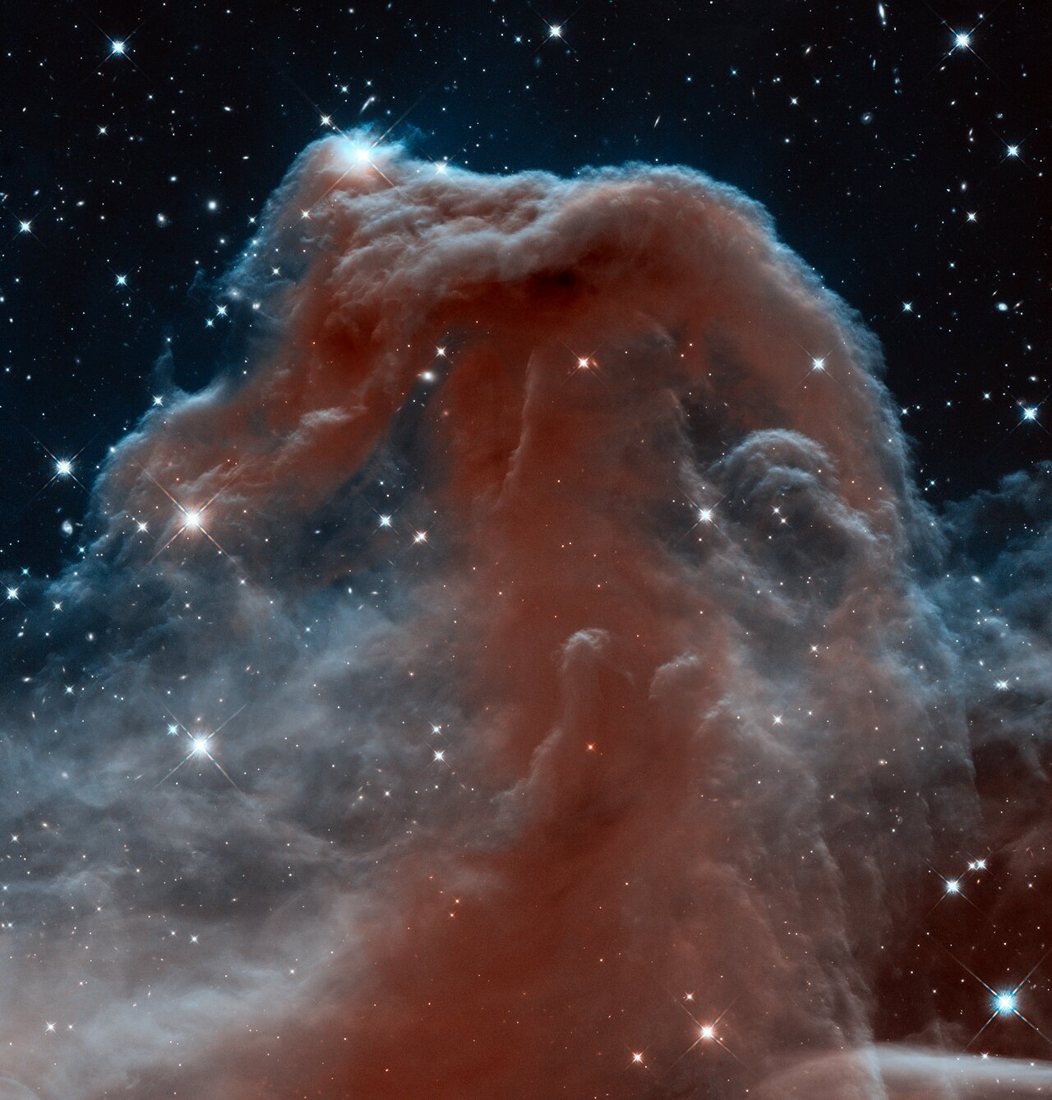 Horsehead Nebula in infrared light