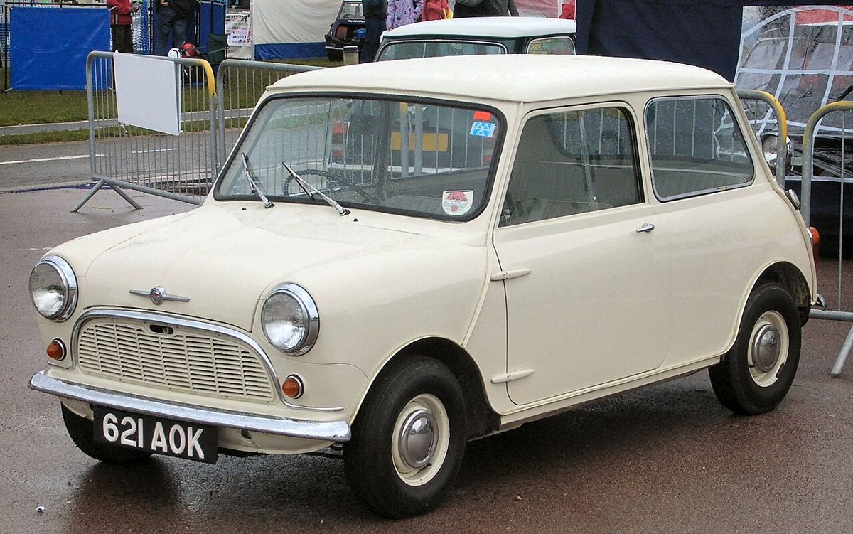 Classic Mini — photographed example.