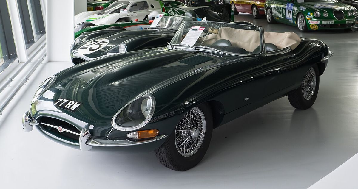 Jaguar E-Type — photographed example.