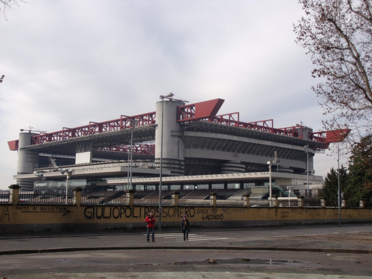San Siro exterior, photographed in 2011