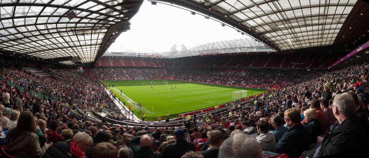 Old Trafford during an Olympic match in 2012