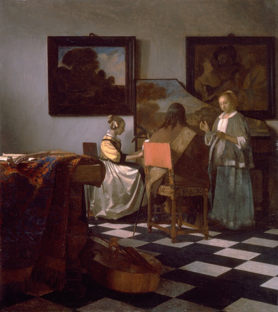 Vermeer’s The Concert, stolen in 1990