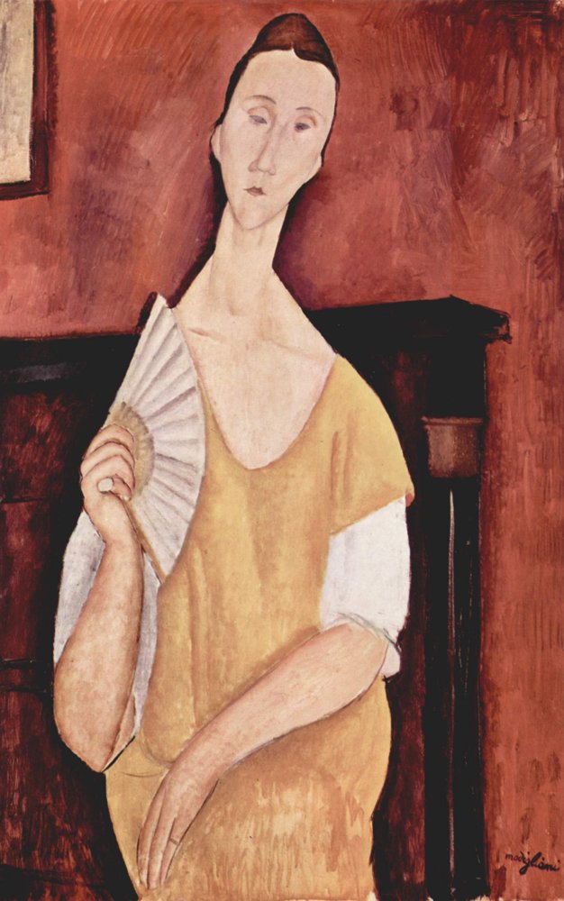 Modigliani’s Woman with a Fan, 1919
