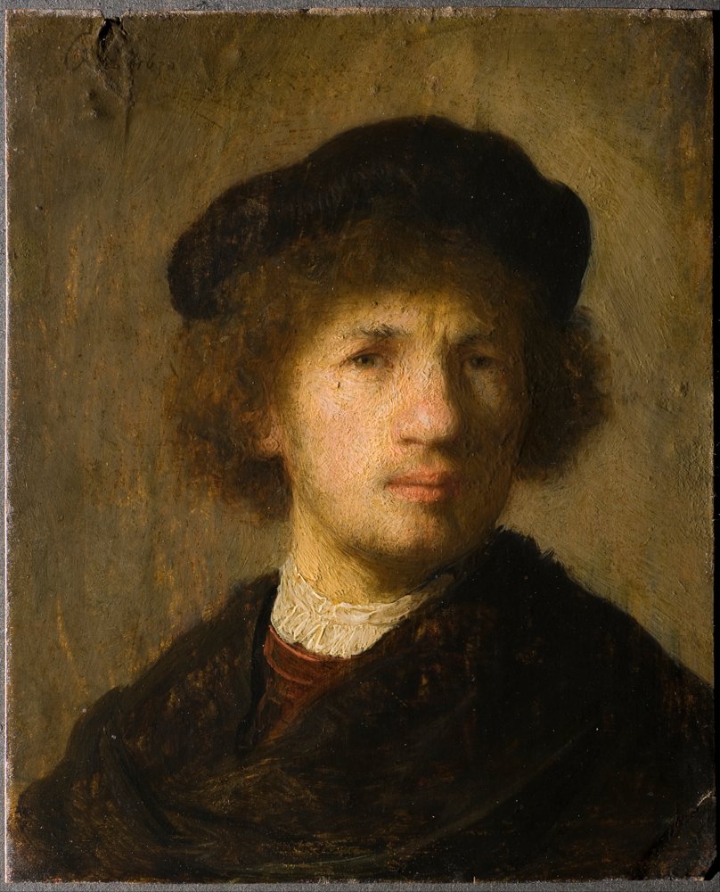 Rembrandt’s Self-portrait, 1630