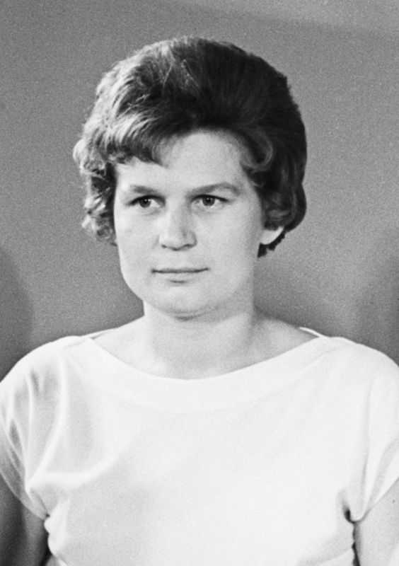 Valentina Tereshkova in January 1963.