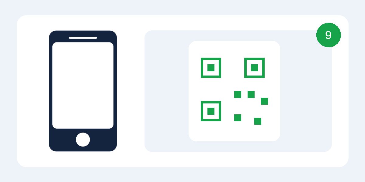 Conceptual QR-scanning illustration · Topnilo / Assaf Katz · CC0